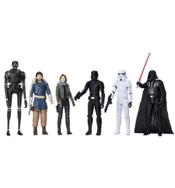 Star Wars Rogue One Action Figure 12 6-pack - Etsy