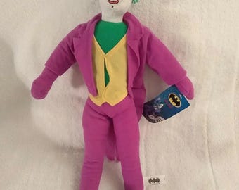 Toy Factory/Warner Bros Batman's Plush Large Joker Villain 17.5 Inches