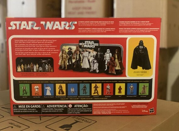 Star Wars The Black Series フィギュア、チラシ他セット Star Wars the Black Series 40th Anniversary Legacy Pack - Etsy