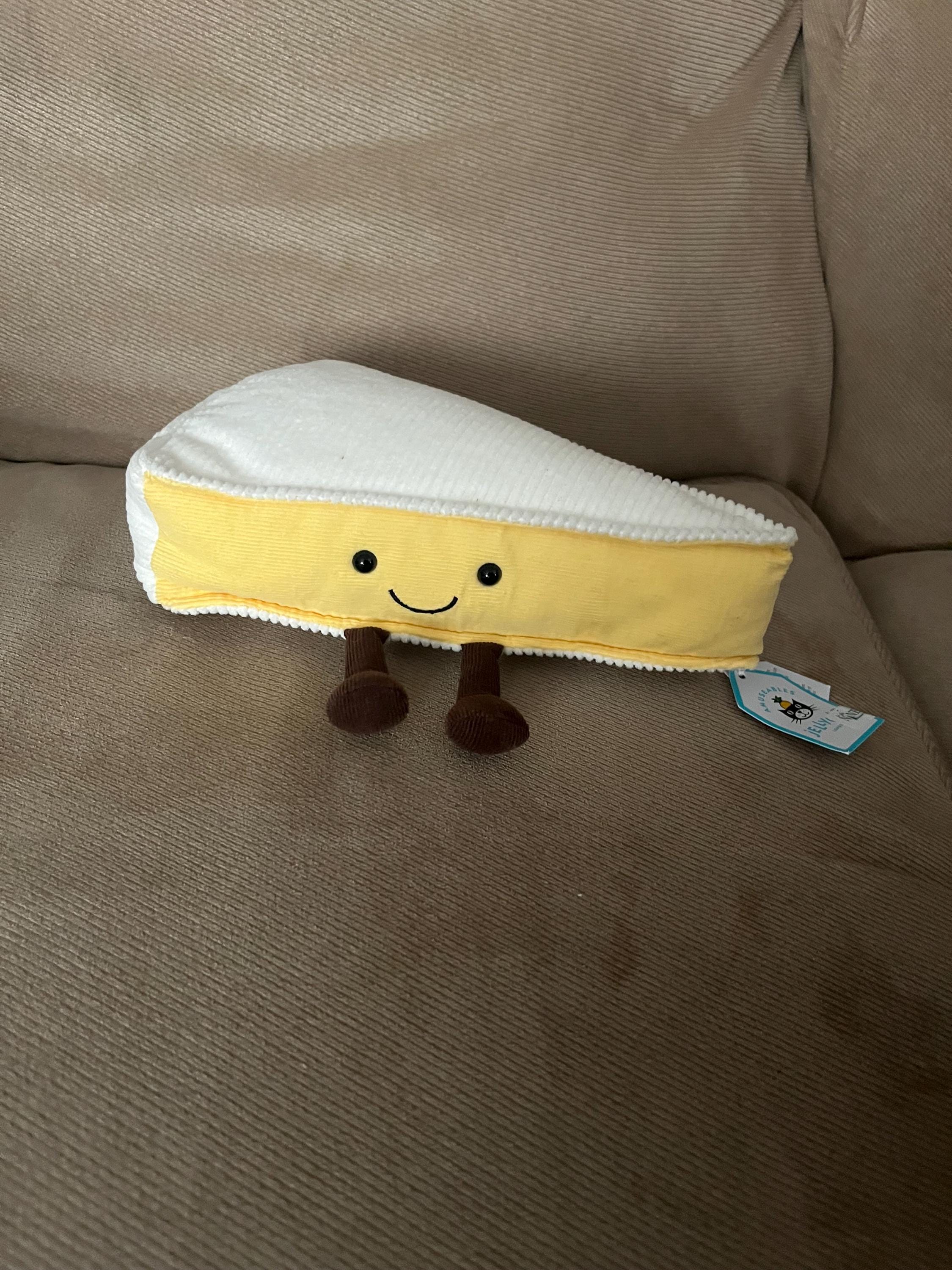 Brie Cheese Stuffed Animal - Etsy