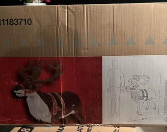Holiday 4.5 ft. Animated Reindeer