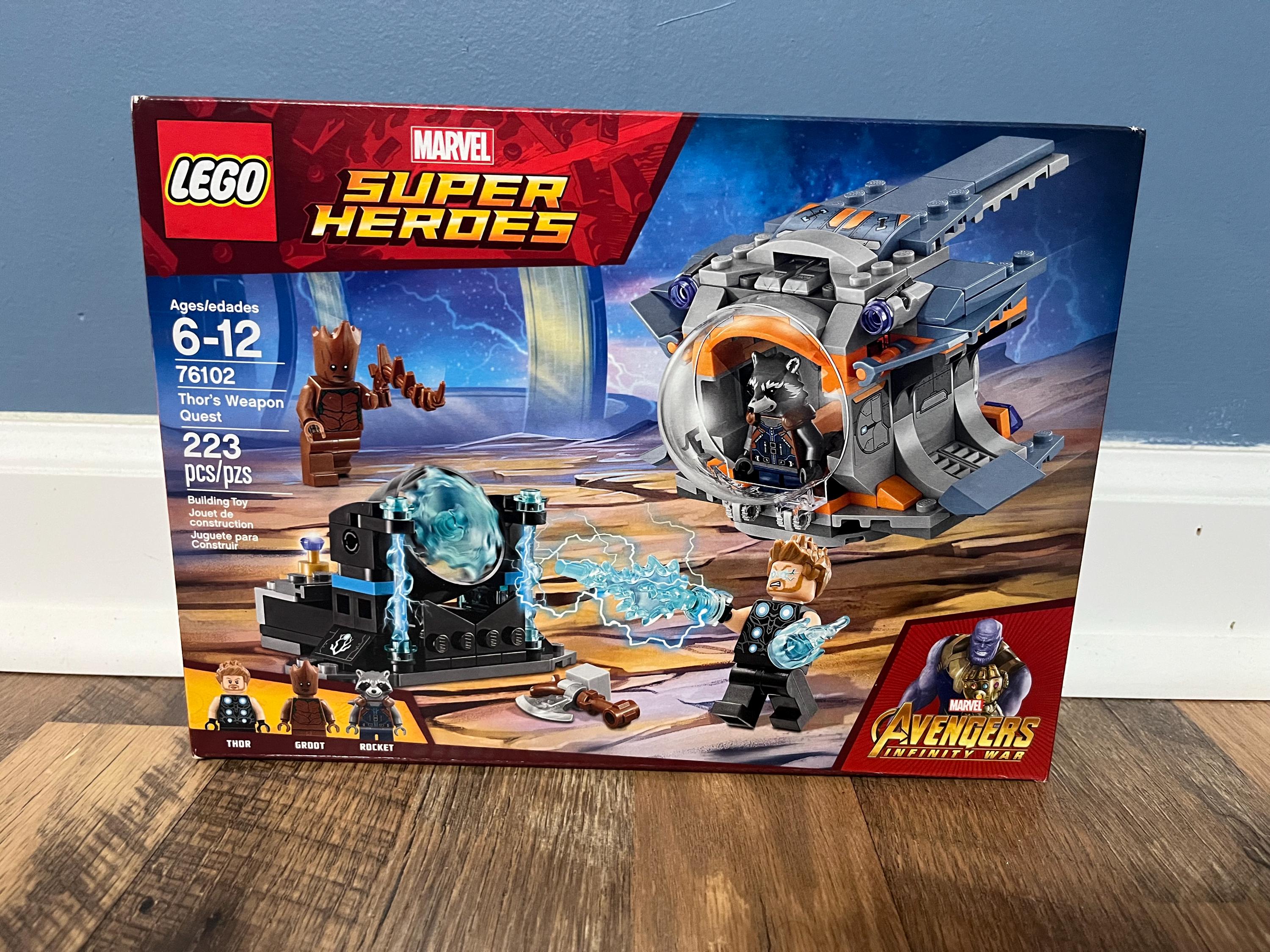 Lego Marvel Agengers Infinity War Marvel Super Heroes Thor's