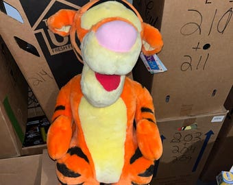 ヴィンテージ マテル ディズニー くまのプーさんとティガー ぬいぐるみ