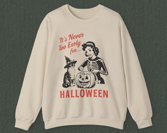 Vintage Halloween Sweatshirt Spook Show Halloween Sweatshirt Vintage Halloween Shirt Summerween Sweatshirt Retro Halloween Sweatshirt