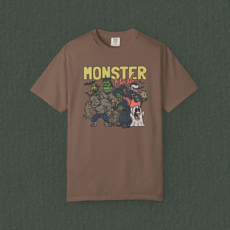 Monster Mash T-Shirt HalloweenT-Shirt Halloween T-Shirt Spooky Season T-Shirt Summerween Shirt Witches Brewing Co T-Shirt Halloween Gift Espresso