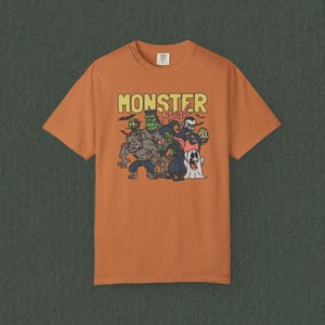 Monster Mash T-Shirt HalloweenT-Shirt Halloween T-Shirt Spooky Season T-Shirt Summerween Shirt Witches Brewing Co T-Shirt Halloween Gift Yam