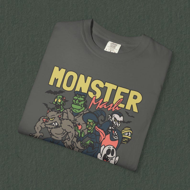 Monster Mash T-Shirt HalloweenT-Shirt Halloween T-Shirt Spooky Season T-Shirt Summerween Shirt Witches Brewing Co T-Shirt Halloween Gift Bild 8