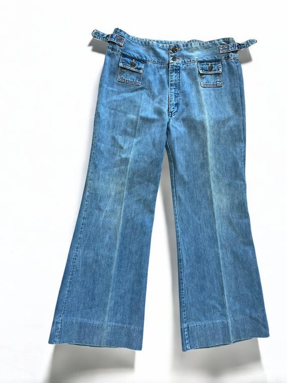 1970’s vintage Faded Glory Millers outpost white … - image 1