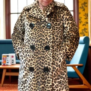 1960s Cheetah Coat - Etsy