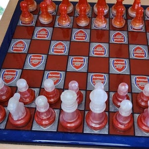 Custom Chess Set - Handmade Personalized Chess Pieces & Board, High-Quality Chess Set, Unique Gift for Chess Lovers, Custom Chessboard