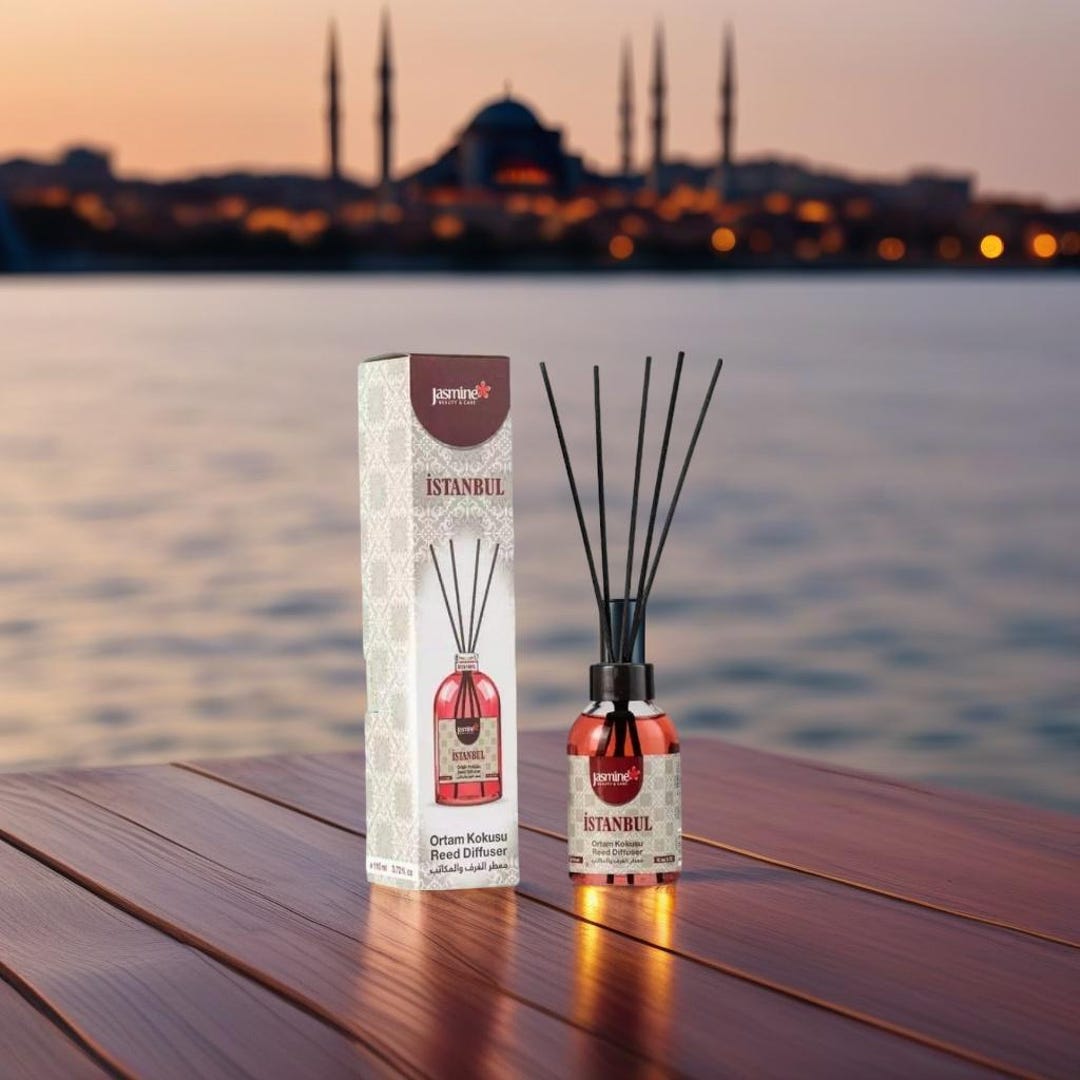 Reed Diffuser 110ml, Scented Home Freshener, Aroma Diffuser, Reed ...