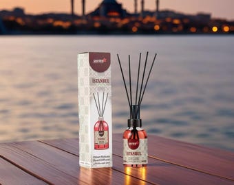 Reed Diffuser 110ml, Scented Home Freshener, Aroma Diffuser, Reed Fragrance Set, Cozy Home Gift, Room Scent