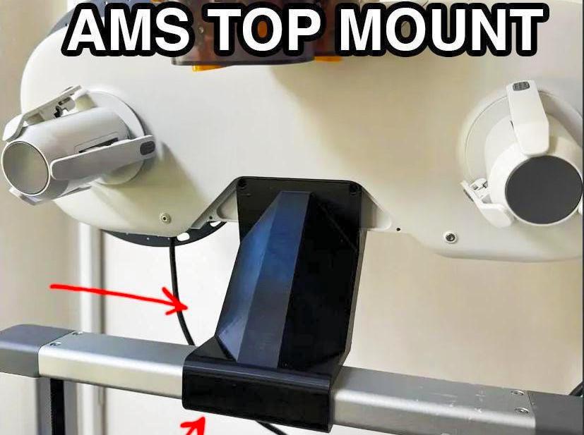 Bambu A1 AMS Lite Mount - Mount Your AMS Lite on Top of Your 3D Printer in seconds!