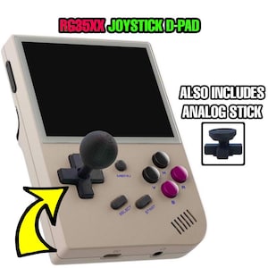RG35XX/RG40S Swappable Joystick & Analog Stick - Allows you to instantly swap between a D-PAD and Joystick!