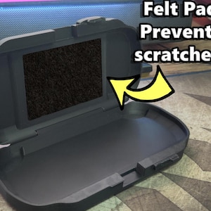 Trimui Smart Pro Case: Impact-Resistant Polycarbonate with Felt Pad
