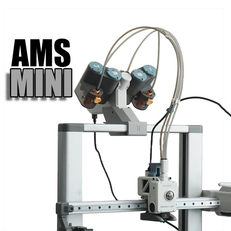 Bambu A1 AMS Lite 'mini' Top Mount - Use your AMS with any dry box image 1