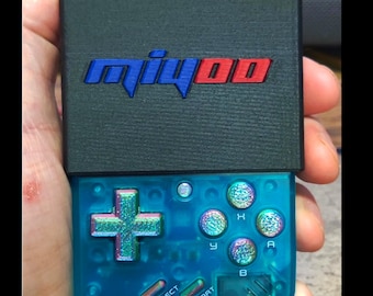 Miyoo Mini Screen Cover Grip: Reversible Polycarbonate Protector