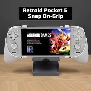 Retroid Pocket 5 Snap On-Grip - With and Without Stand