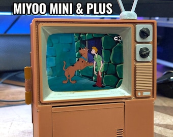 Miyoo Mini/Plus Retro TV Box Enclosure (1970's Edition) - Turns your Miyoo into a retro TV!