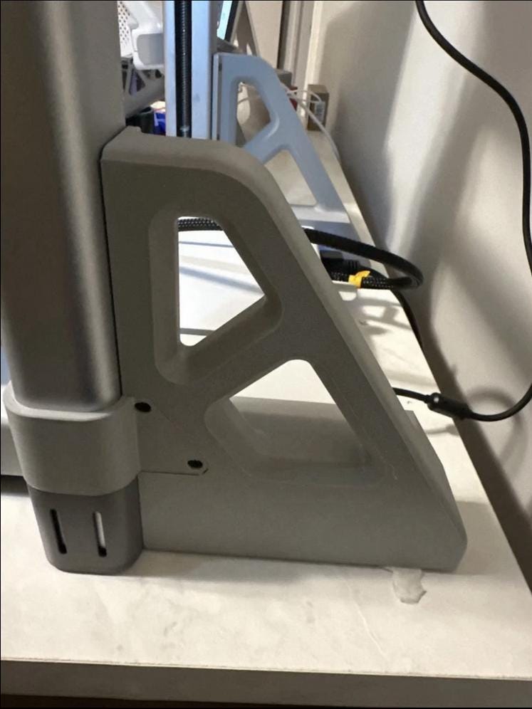 Bambu A1 AMS Lite Top Mount Holder Kit With Stiffener Feet - Etsy