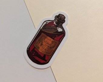 ブラッドボーン ビニールステッカー「BLOOD VIAL」