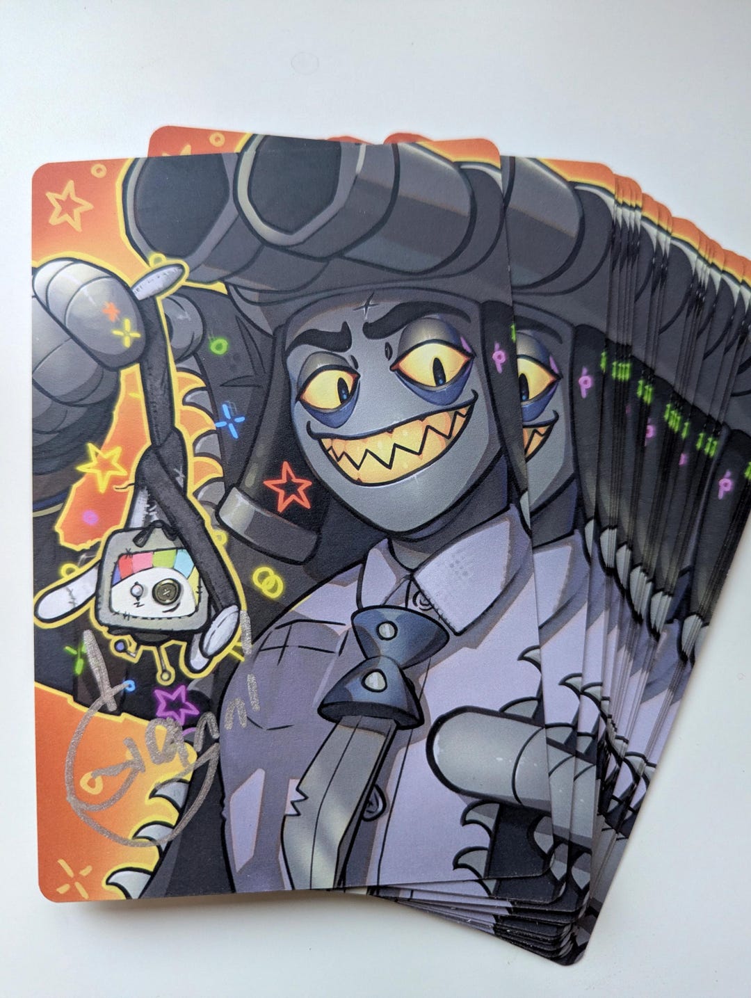 Mr WPNZ SMG4 Signed Postcard Print - Etsy Israel