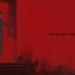 This God Won't Forgive You. Falke Signalis Desktop Wallpaper - Etsy