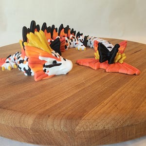 3d Printed Articulated Koi dragon