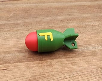 F-Bomb Fidget Clicker- Keychain
