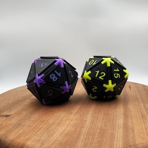 3D Printed 20-Sided Dice/ D20 Clicker