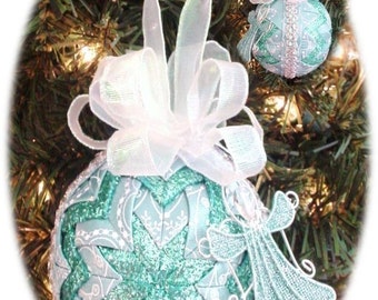 Quilted Christmas Ornament Pattern PDF Tutorial HC by ChristmasOrnament on Etsy