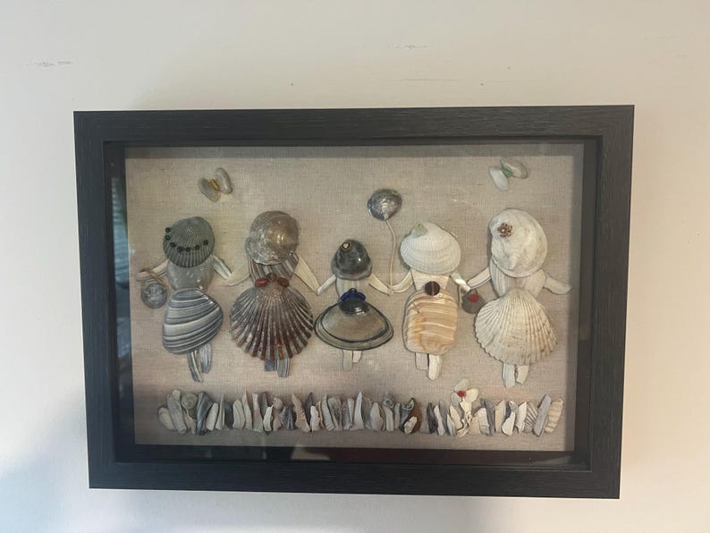 Body As A Shell Art Seashell People Shadowbox Art - Etsy