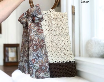 Crochet Bag Pattern The Lacey Crochet Market Tote, Crochet Tote Bag Pattern with Video Tutorial, Perfect for Beginners and Expert Crocheters