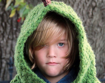 Crochet PATTERN Hooded Dino Cowl Crochet Hood Pattern Includes Sizes  1 Year to Adult