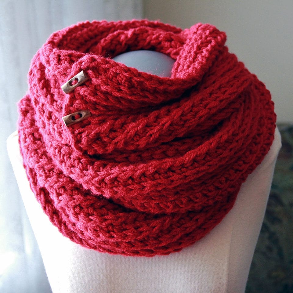 Crochet Cowl Pattern - Crochet Cowl Pattern Thick and Cozy Huntsman Crochet Cowl Pattern