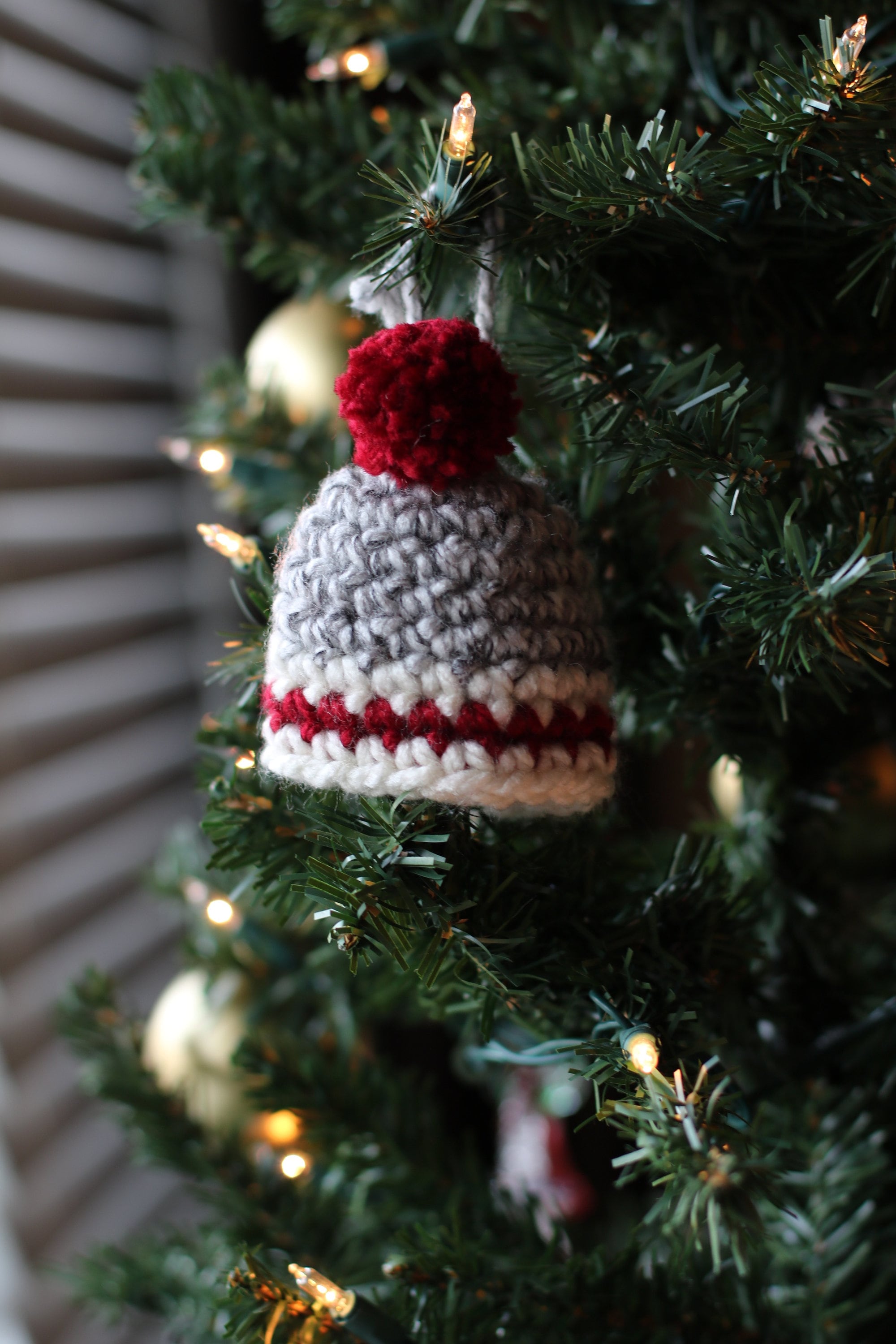 Crochet Christmas Pattern Crochet Hat Ornament Pattern Etsy