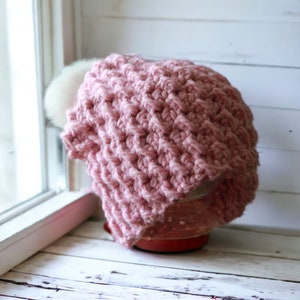 Crochet Pattern Woodland Slouchy Hat Crochet Slouchy Hat Pattern Includes 6 Sizes Babies, Toddler, Child, Woman and Men image 7