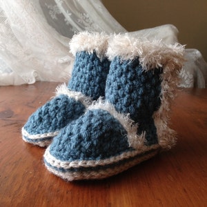 Crochet Baby Booties Pattern Brighton Crochet Baby Booties Pattern Crochet Baby Pattern Boots Baby Booties Crochet Pattern image 7