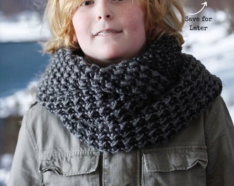 Mens Crochet Cowl Pattern, Easy Crochet Cowl Pattern Boys Crochet Cowl Pattern Ladies Crochet Cowl Pattern Crochet Cowl