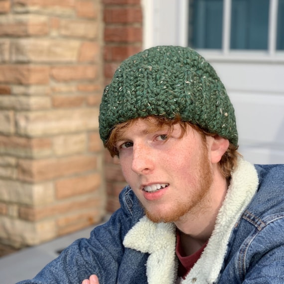Crochet cap for man hotsell