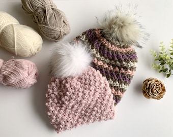 CROCHET PATTERN, The Cumberland Crochet Slouchy Hat Pattern, Crochet Slouchy Beanie, Women's Crochet Hat Pattern, Instant Digital Download