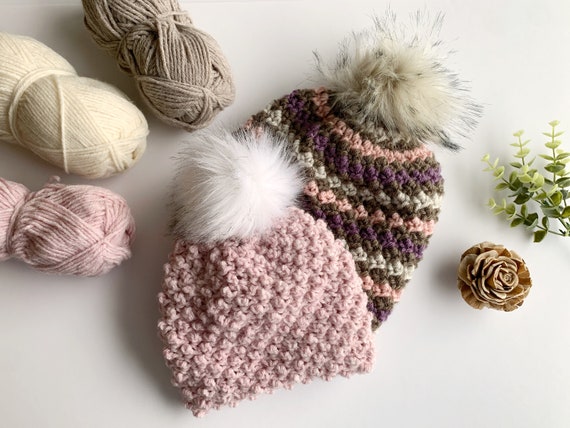 CROCHET PATTERN, The Cumberland Crochet Slouchy Hat Pattern, Crochet Slouchy Beanie, Women's Crochet Hat Pattern, Instant Digital Download