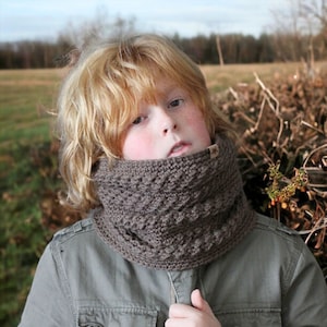 Crochet Pattern Montero Crochet Cowl Pattern Toddler, Child, Adult