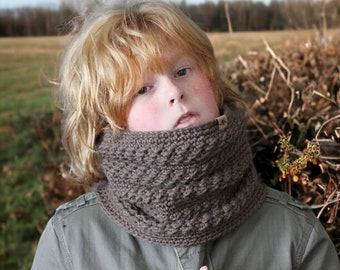 Crochet Pattern Montero Crochet Cowl Pattern Toddler, Child, Adult