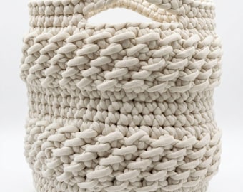 Montero Crochet Basket Pattern, Free Crochet Basket Pattern PDF, Jumbo Yarn Basket, Crochet Storage Basket, Beginner Crochet PDF