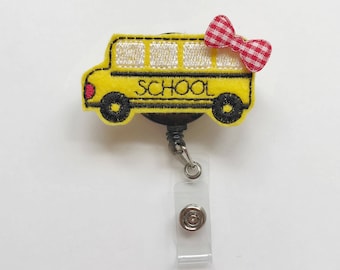 Teacher Appreciation, Teacher Thank You, Stocking Stuffer, Stocking Stuffers, Name Badge, Bus Driver Gift, Key Badge Holder, Badge Holder