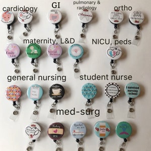 Nurse Appreciation | Nurse Badge Reel Intestines Badge Reel