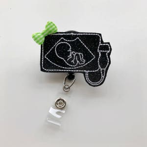 Ultrasound Badge Reel, RDMs, Nurse Badge Reel, Ultrasound Tech, Nurse Gift, Sonographer gift, Maternity Nurse, Badge Reel, Badge Holder image 4