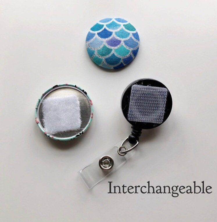 Badge Holder Badge Clip Name Badge Nurse Badge Reel Etsy