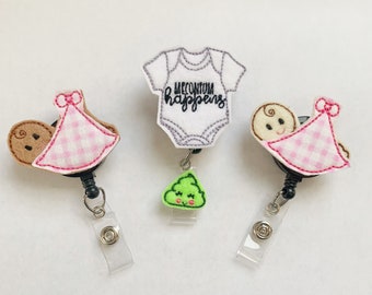 Nicu Nurse Gift, Uterus Badge, Maternity Nurse, Nurses id tag, Doctor id Tag, Name Badge, Nurse Badge Reel, Badge Holder, Cute Id Holder, Ba